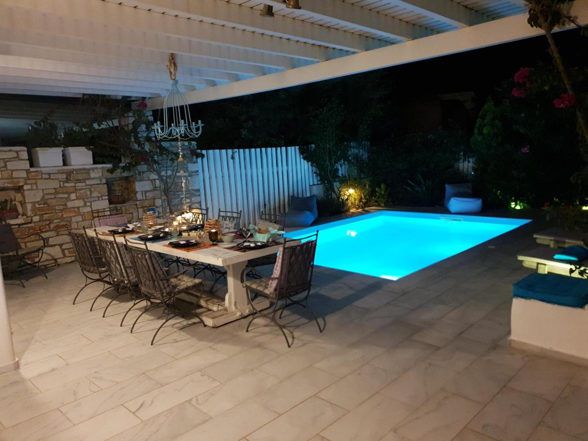 Villa Nafsika Paros Logaras Exteriér fotografie